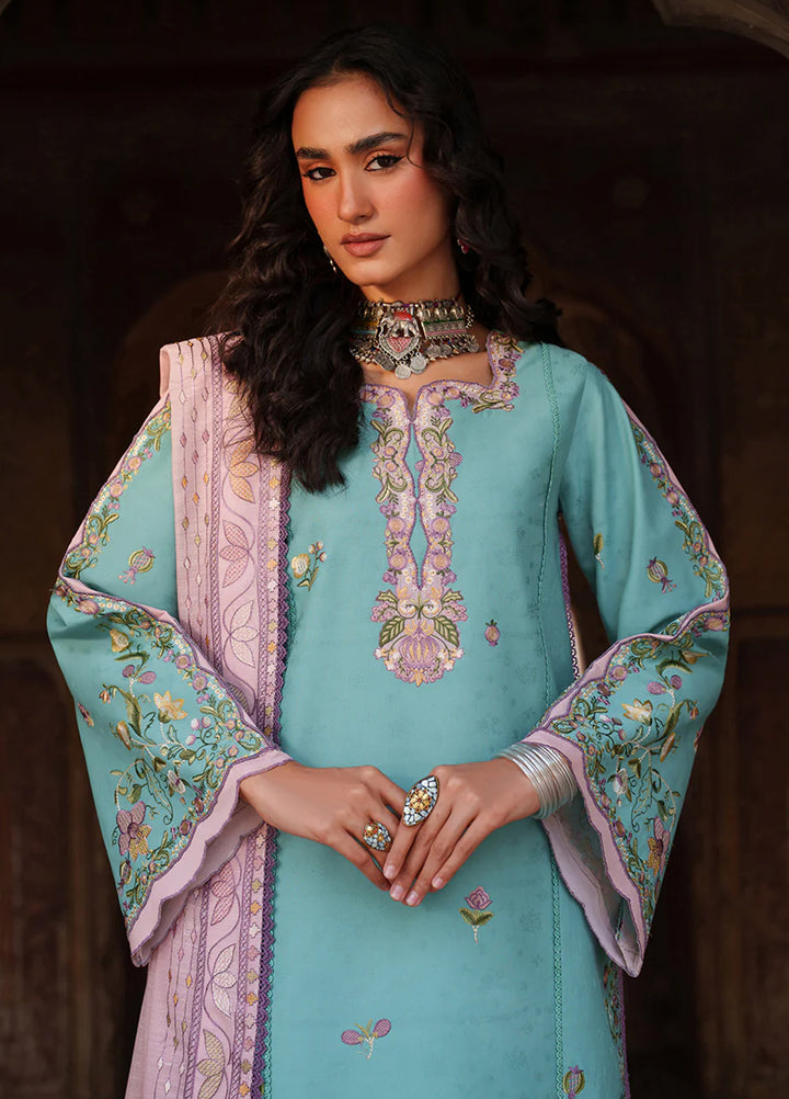 Suroor by Bin Ilyas RTW Embroidered Jacquard Lawn 3 Piece Suit BI26PSL 247A - Festive Collection