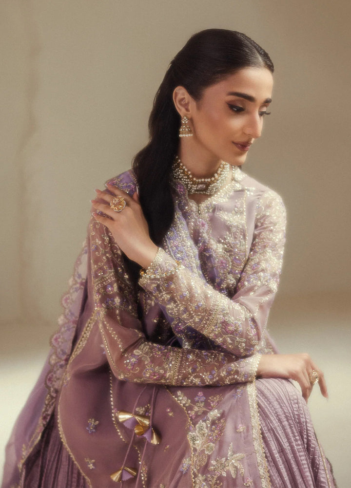 Aik Shaam by AIK Atelier Unstitched Embroidered Chiffon 3 Piece Suit AIK26UAS C2602 - Wedding Collection