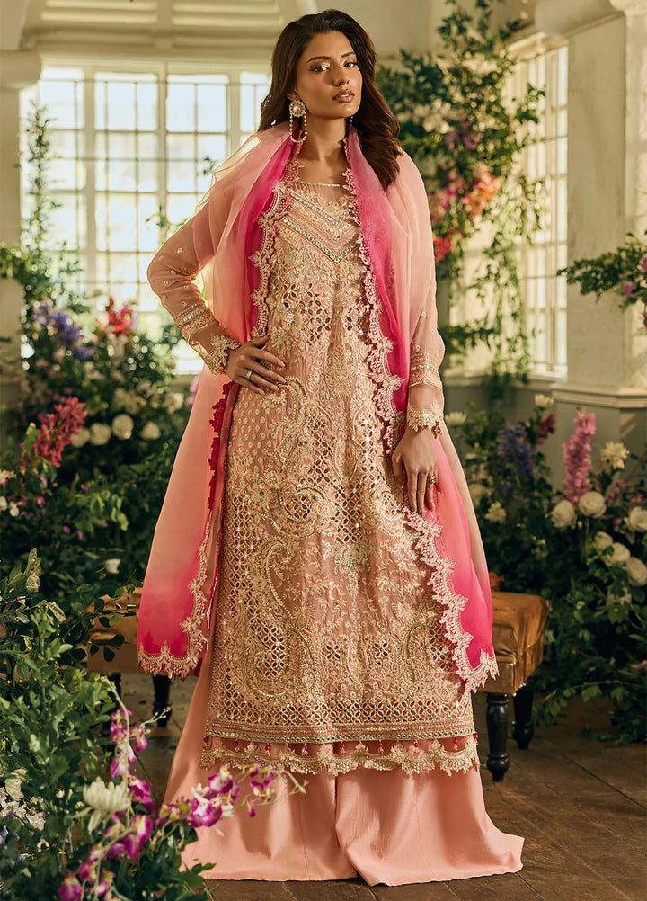 Celine by Charizma Unstitched Embroidered Chiffon 4 Piece Suit CHR26UC Celine CCE6-05 - Festive Collection