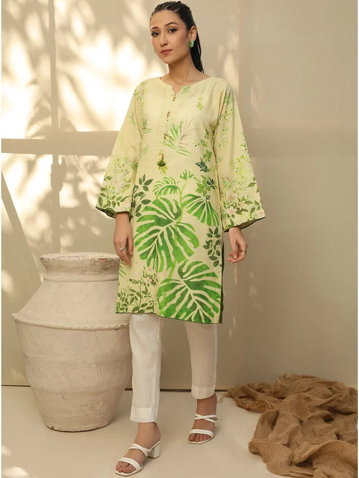 Salitex Women Printed Khaddar 1 Piece Shirt CP-W22-C-008 - Winter Collection