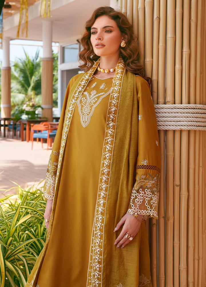 Summer Wine by Izel Unstitched Embroidered Lawn 3 Piece Suit AYLIN - Eid Collection