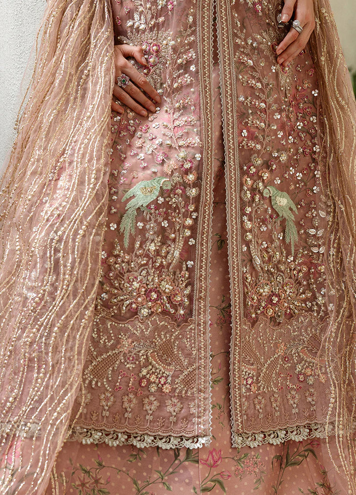 Inception by Mushq Embroidered Net Suits Unstitched 4 Piece MQ25IW D-01 Before Sunrise - Wedding Collection