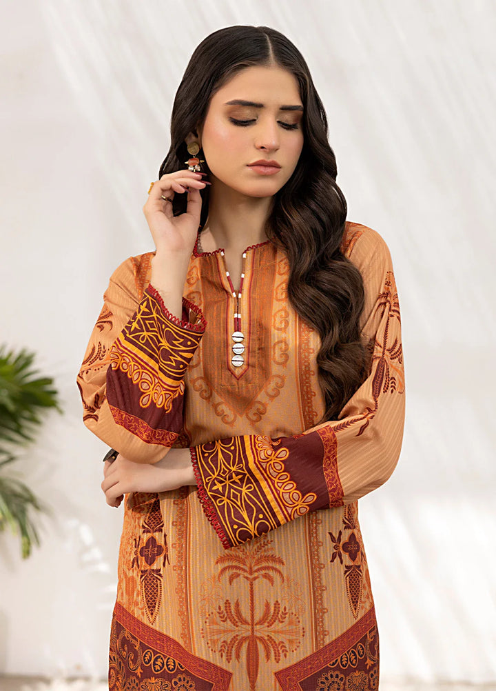 Salitex Women Printed Cambric 1 Piece Shirt SPW6AP014 - Winter Collection
