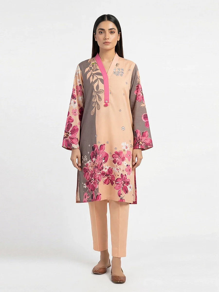 Salitex Women Solids Cambric 1 Piece Shirt CPS23DL028 - Summer Collection