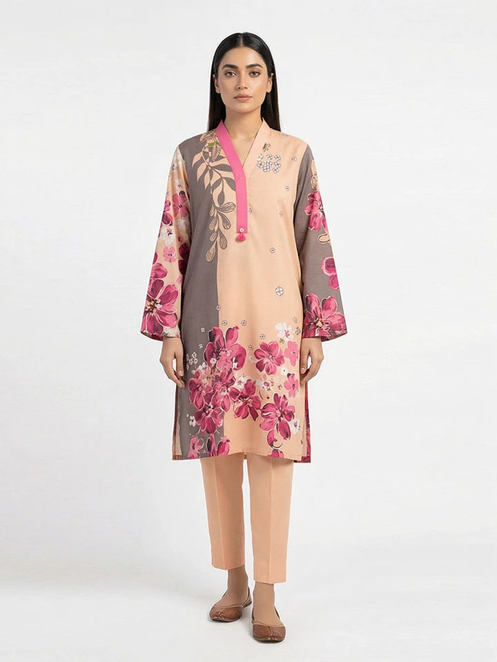 Salitex Women Solids Cambric 1 Piece Shirt CPS23DL028 - Summer Collection