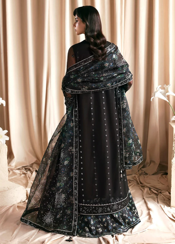 Sirayya by Zarif Unstitched Embroidered Net 3 Piece Suit ZR26US Kavish 06 - Wedding Collection