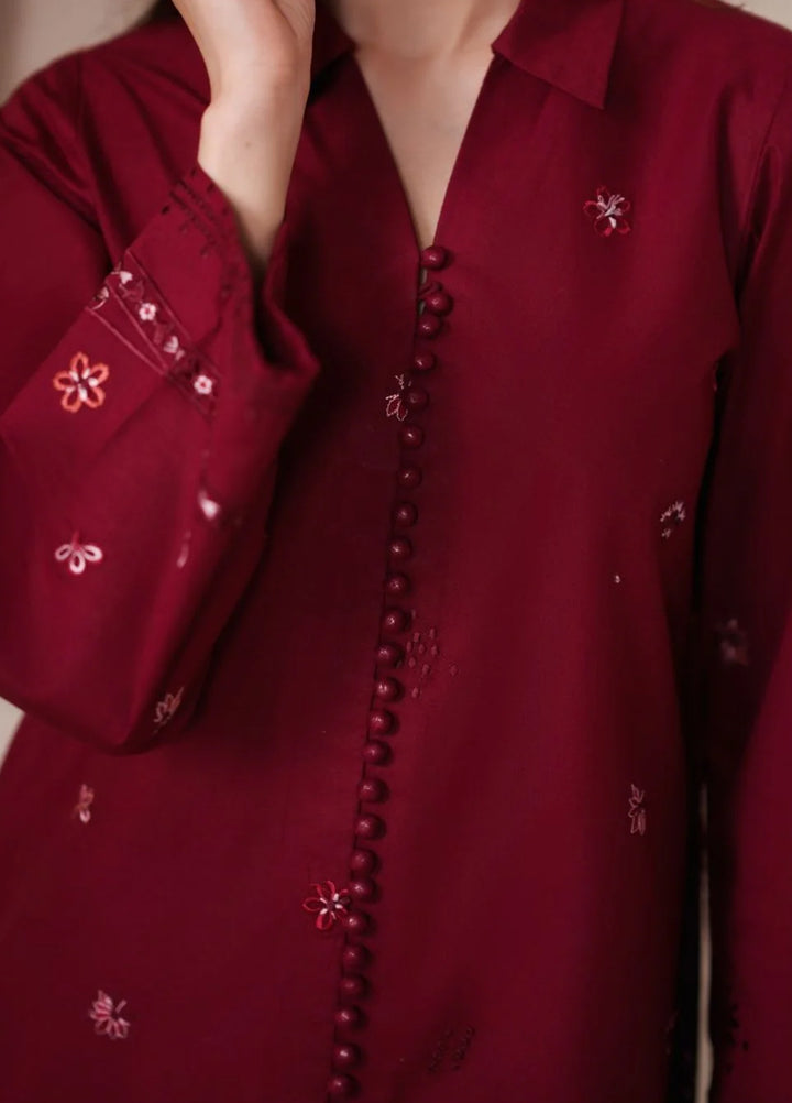 Neeshay Women RTW Embroidered Lawn 2 Piece Suit NSH26RL SB-14 - Casual Collection