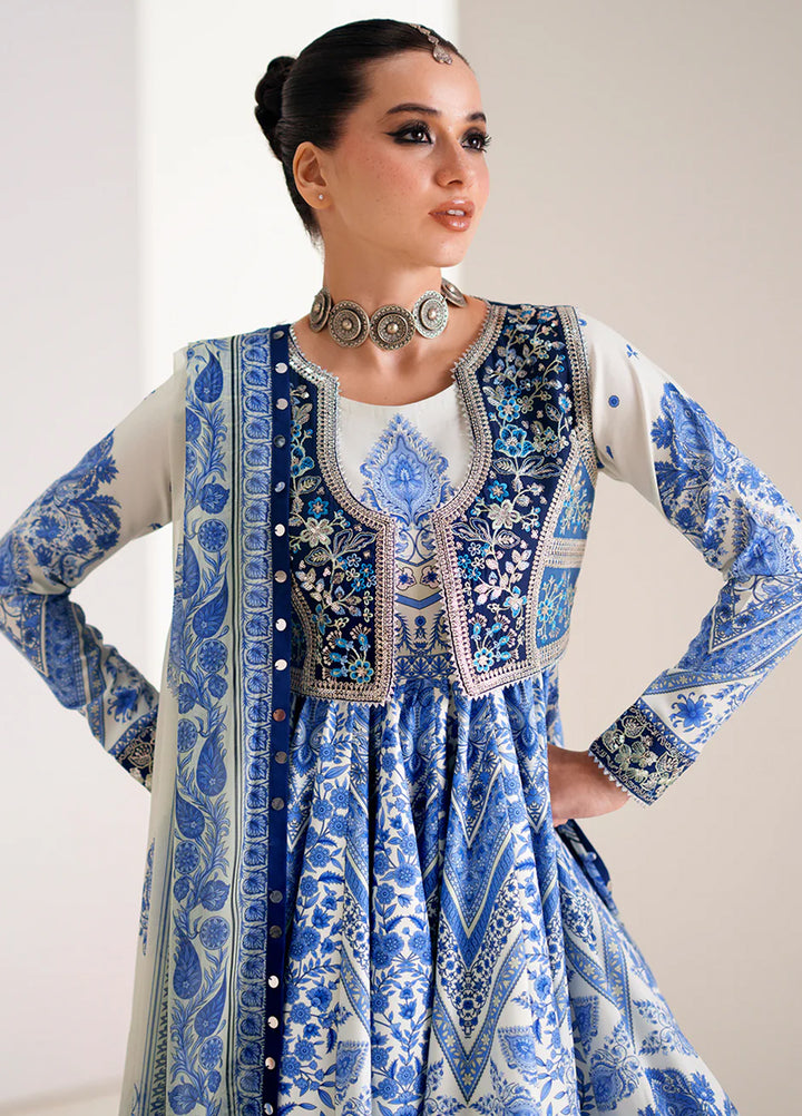 Amour by Bin Ilyas Unstitched Embroidered Lawn 3 Piece Suit BI26ULA 188A - Festive Collection