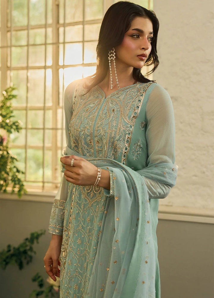 Celine by Charizma Unstitched Embroidered Chiffon 4 Piece Suit CHR26UC Celine CCE6-06 - Festive Collection