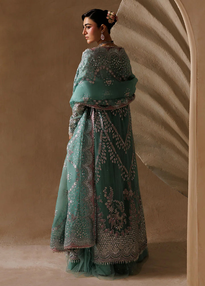 Sardinia Brides Unstitched Hand work Organza 3 Piece Suit SR26UB Juliet 1801 - Wedding Collection