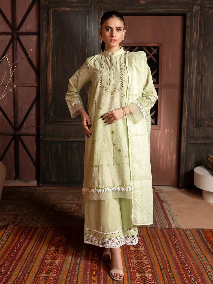 Salitex Women Printed Cambric 3 Piece Suit SPL3PEC081 - Summer Collection