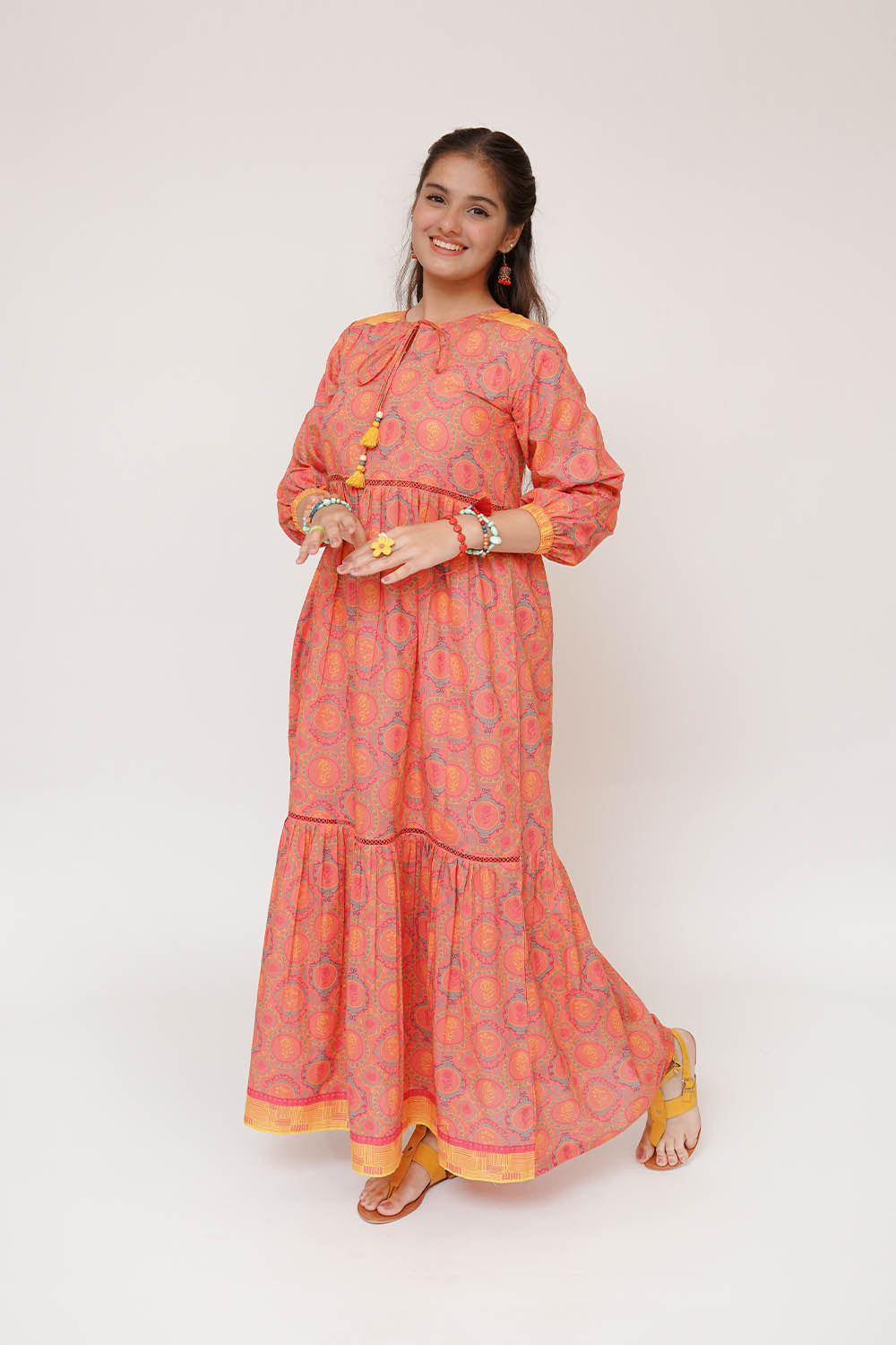 Senorita Girls RTW Printed Lawn Cotton 1 Piece Suit GAA-03504 Eid Collection