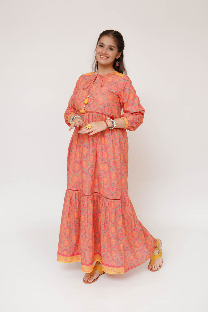 Senorita Girls RTW Printed Lawn Cotton 1 Piece Suit GAA-03504 Eid Collection