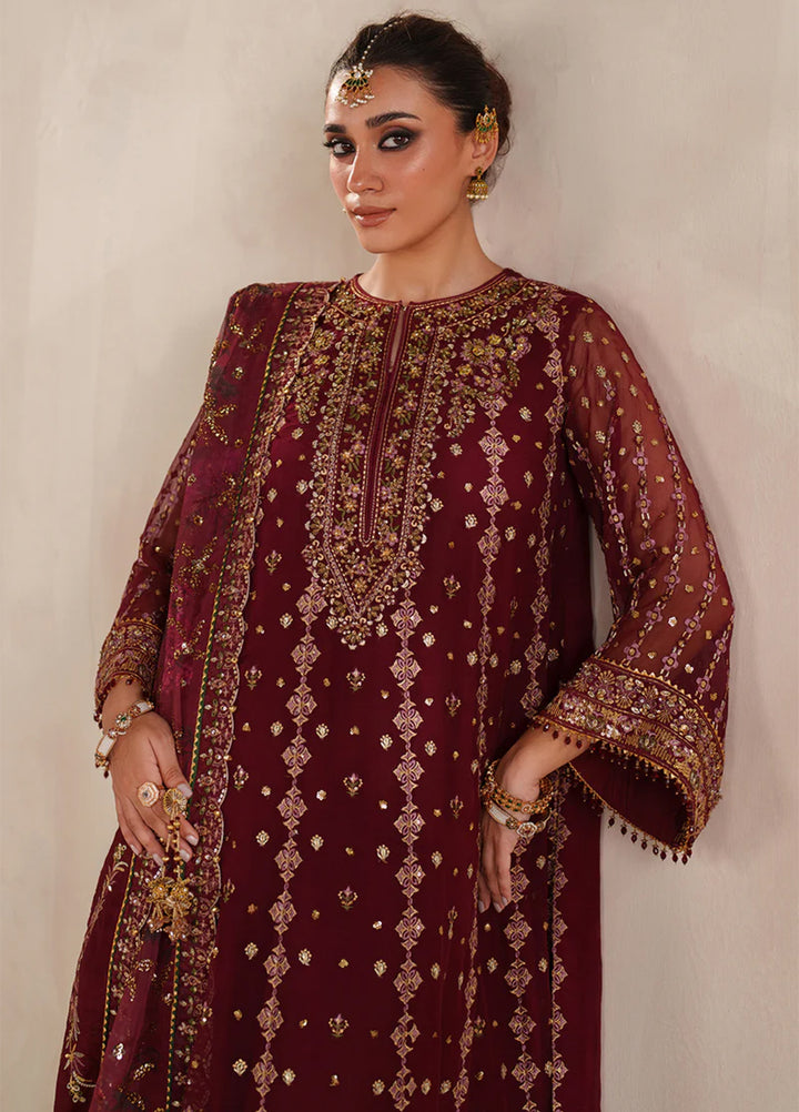Chantelle by Baroque Unstitched Embroidered Chiffon 3 Piece Suit BQ26UCF UF-4367 - Festive Collection