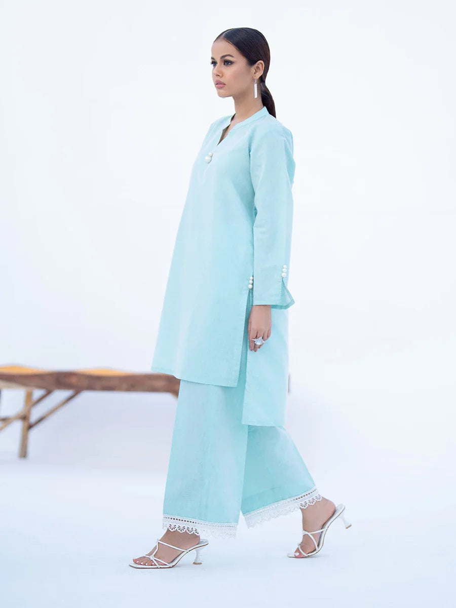 Salitex Women Solids Khaddar 2 Piece Suit SPW6BS129 - Winter Collection