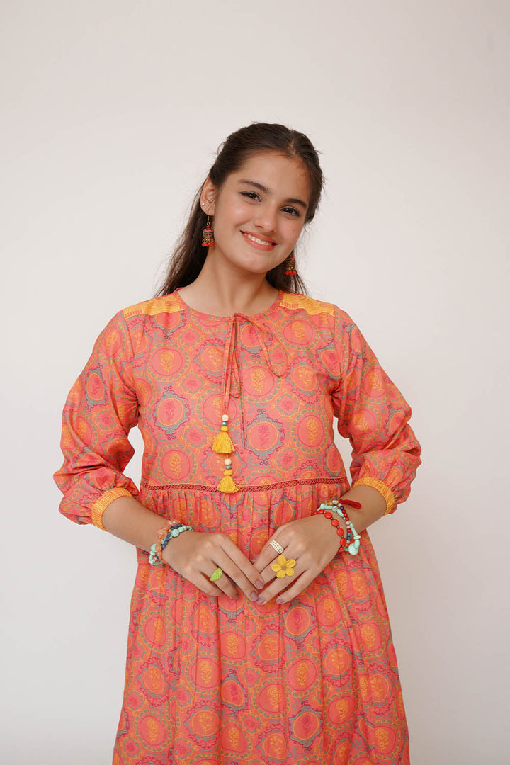Senorita Girls RTW Printed Lawn Cotton 1 Piece Suit GAA-03504 Eid Collection