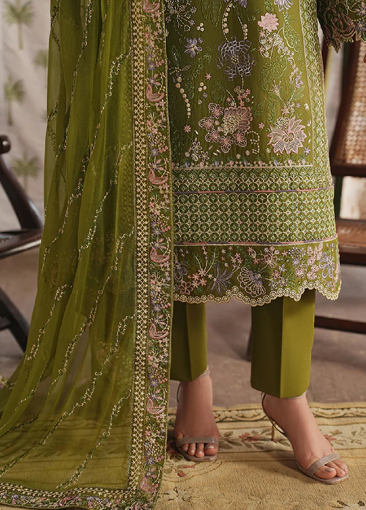 Gulaal Unstitched Embroidered Luxury Lawn 3 Piece Suit GL26USL LUMEVA LL-18 - Festive Collection