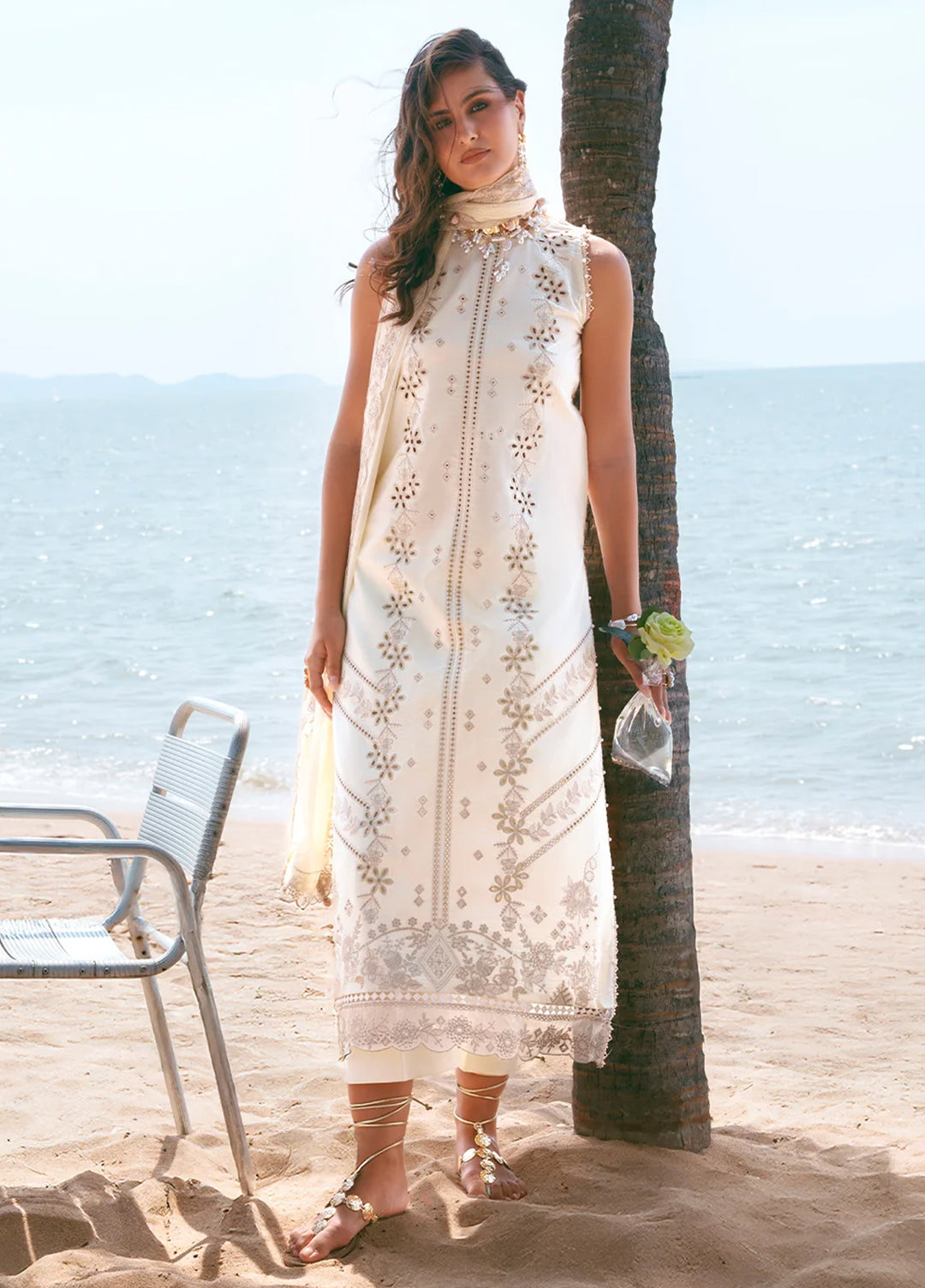 Summer Wine by Izel Unstitched Embroidered Lawn 3 Piece Suit ALYANA - Eid Collection