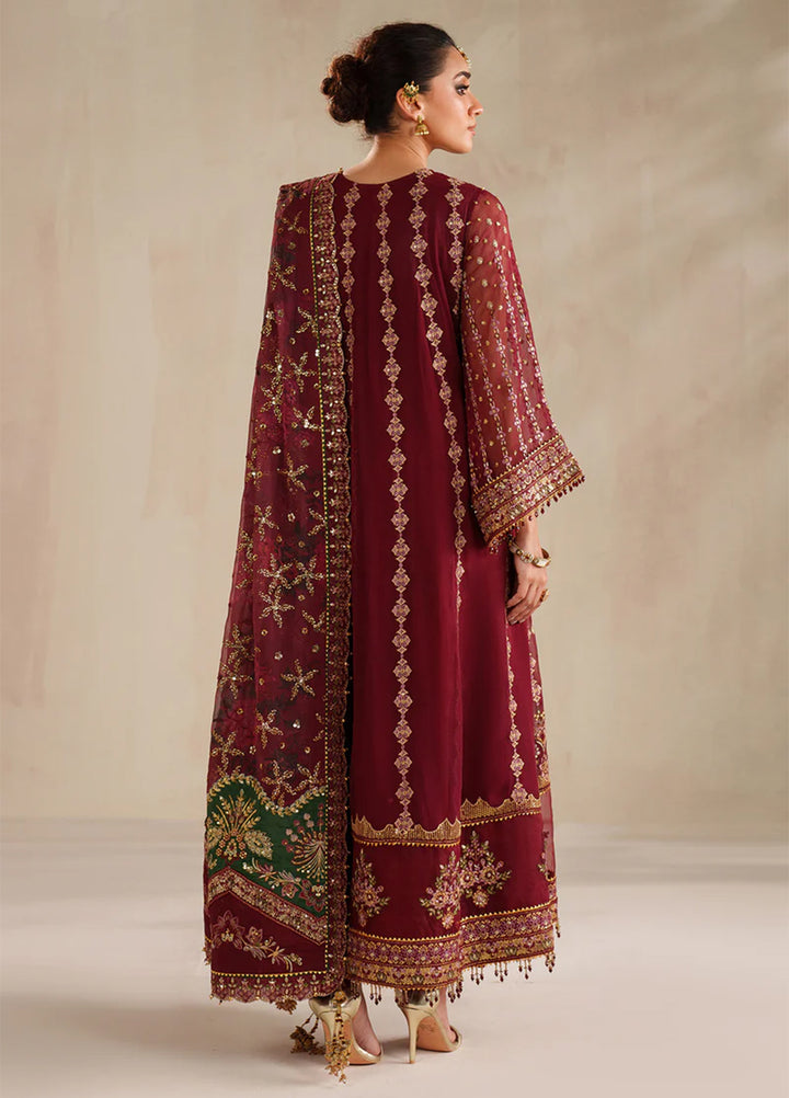 Chantelle by Baroque Unstitched Embroidered Chiffon 3 Piece Suit BQ26UCF UF-4367 - Festive Collection
