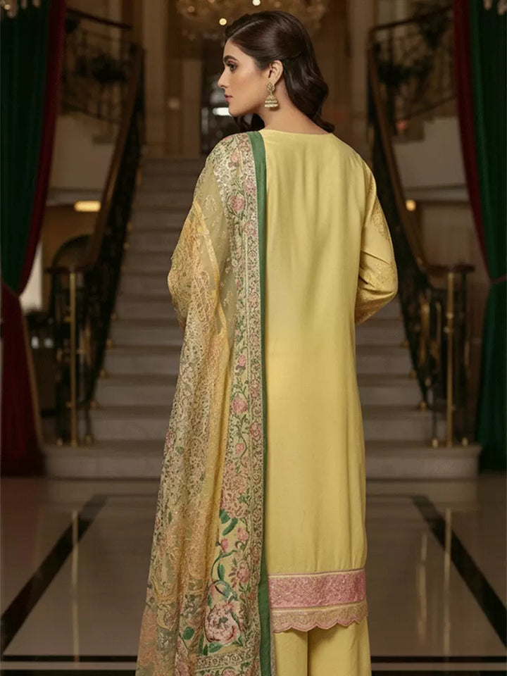 Salitex Women Embroidered Cotton 3 Piece Suit SPL3PEF121 - Summer Collection