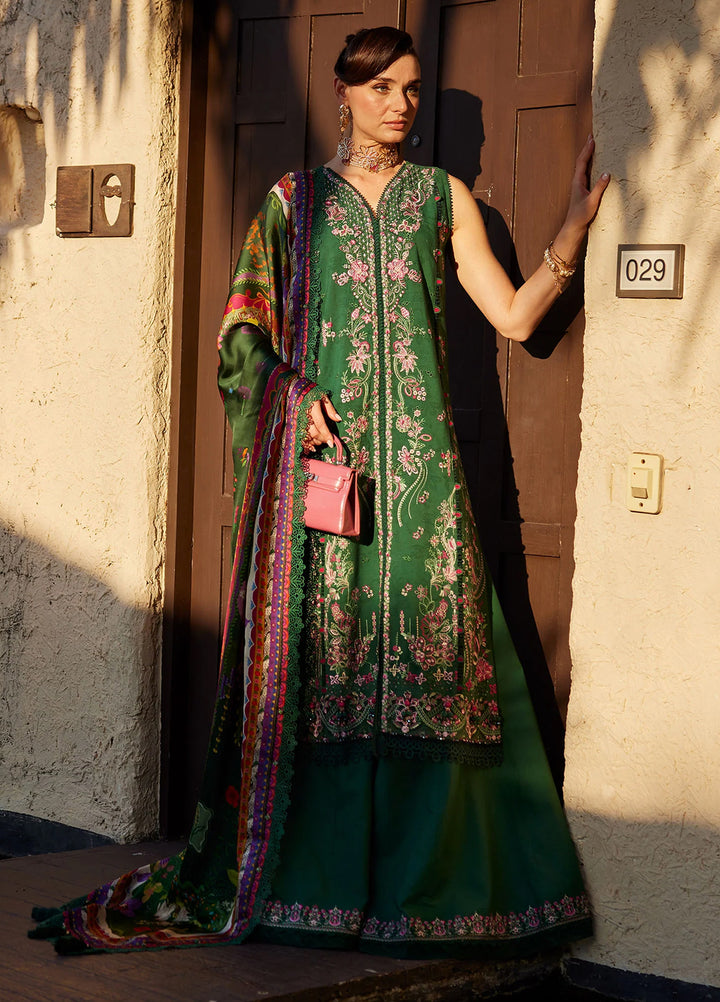 Ariya by Kanwal Malik Unstitched Embroidered Luxury Lawn 3 Piece Suit KM26UA D-8 SERENA - Summer Collection