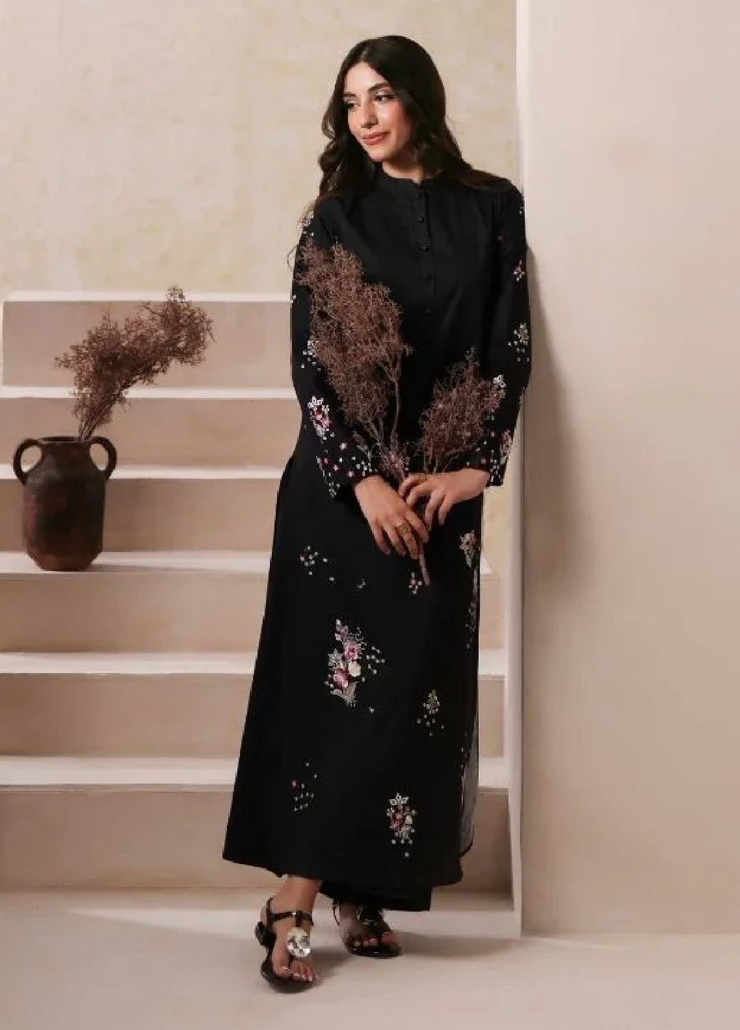 Neeshay Women RTW Embroidered Lawn 2 Piece Suit NSH26RL SB-18 - Casual Collection