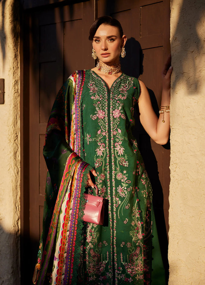Ariya by Kanwal Malik Unstitched Embroidered Luxury Lawn 3 Piece Suit KM26UA D-8 SERENA - Summer Collection
