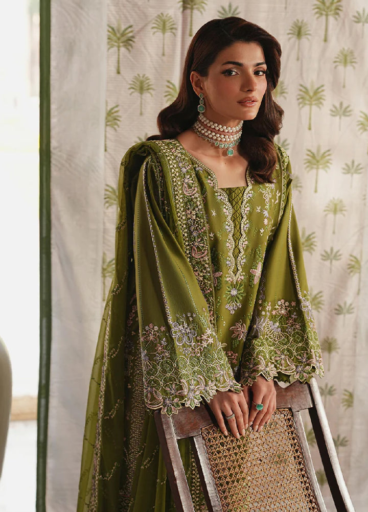 Gulaal Unstitched Embroidered Luxury Lawn 3 Piece Suit GL26USL LUMEVA LL-18 - Festive Collection