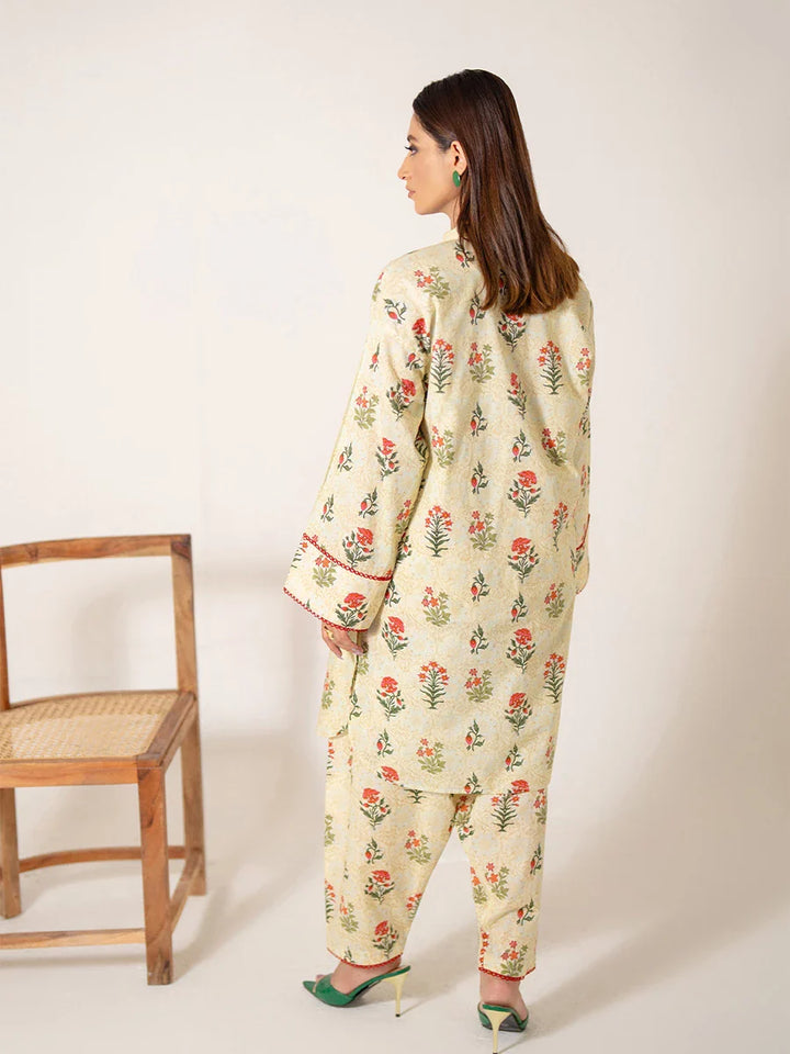 Salitex Women Printed Cambric 2 Piece Suit WRS2BA24AL117 - Summer Collection