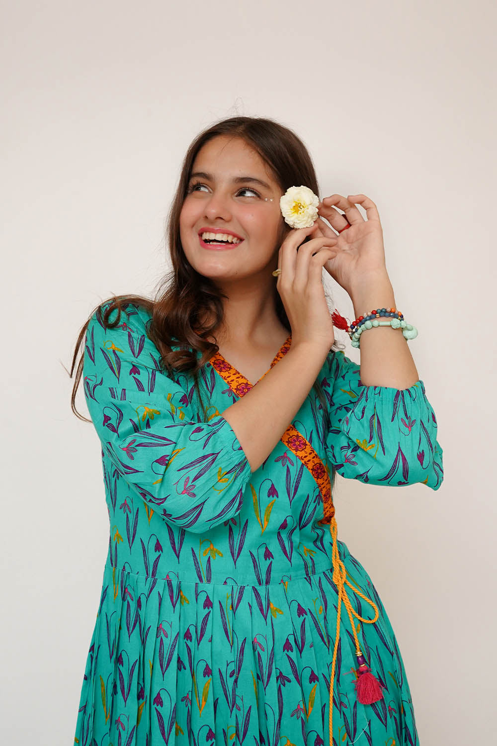 Senorita Girls RTW Printed Lawn Cotton 1 Piece Suit GAA-03476 Eid Collection