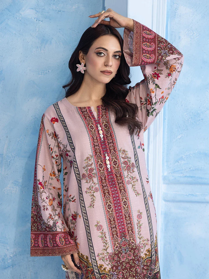 Salitex Women Printed Khaddar 2 Piece Suit SPW6APE033 - Winter Collection
