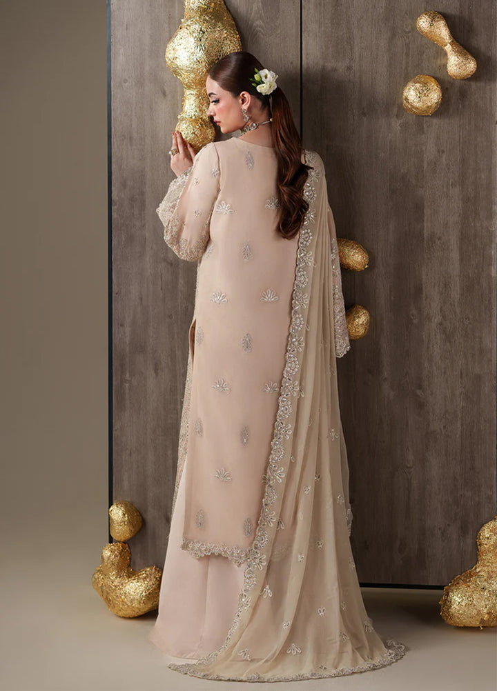 Nouvelle by Emaan Adeel Unstitched Embroidered Chiffon 3 Piece Suit EA26UNC Camallie - Festive Collection