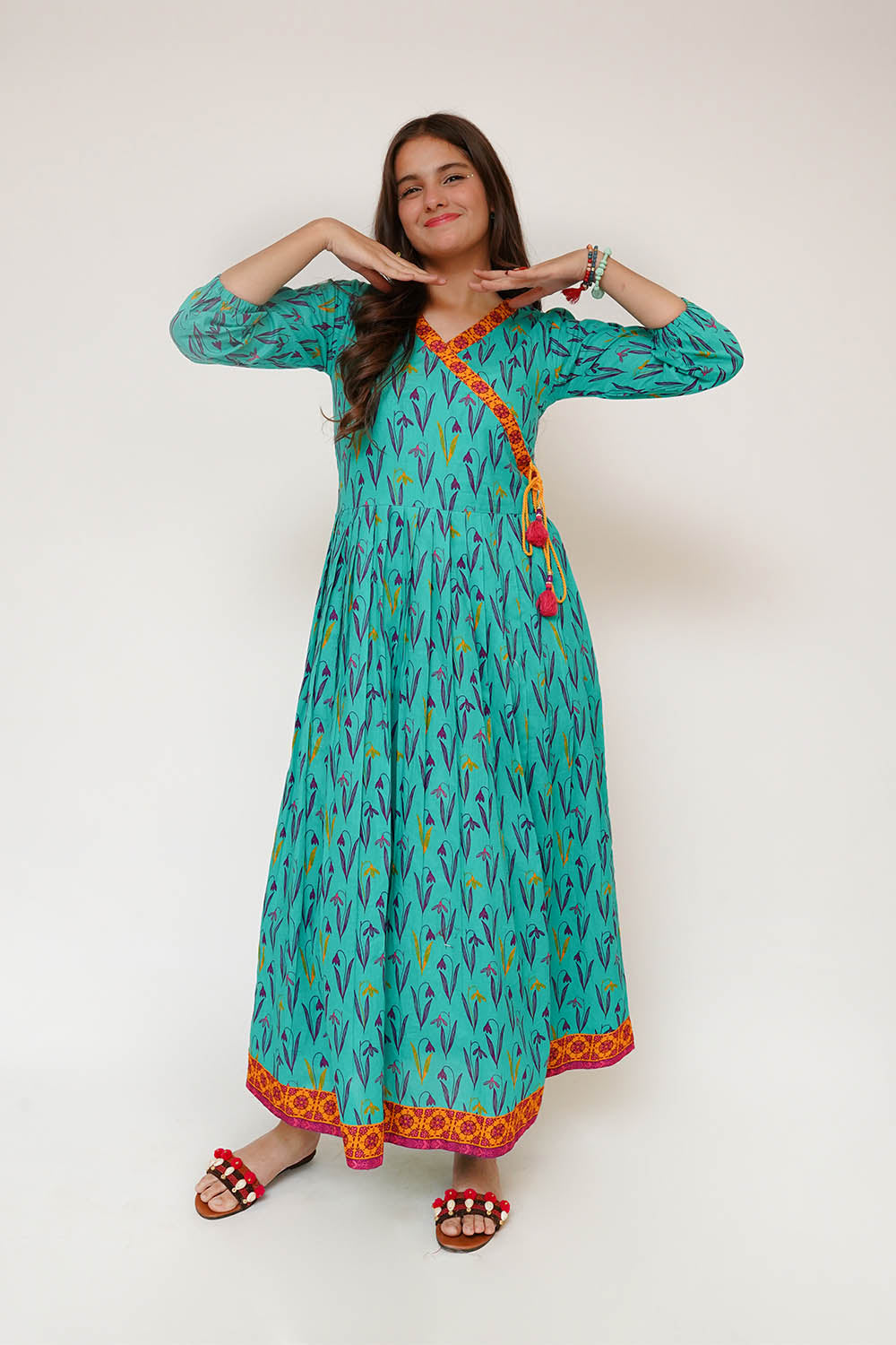 Senorita Girls RTW Printed Lawn Cotton 1 Piece Suit GAA-03476 Eid Collection