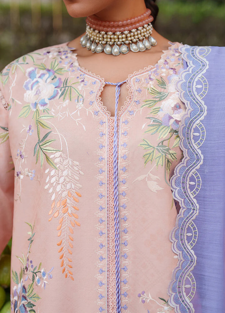 Suroor by Bin Ilyas RTW Embroidered Jacquard Lawn 3 Piece Suit BI26PSL 241A - Festive Collection