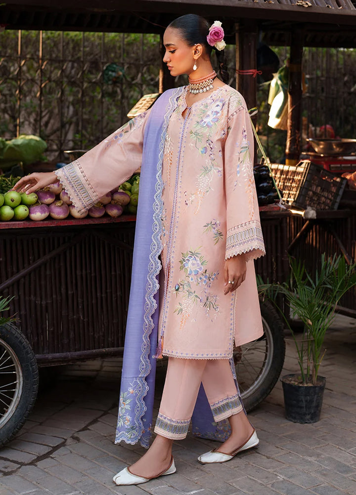 Suroor by Bin Ilyas RTW Embroidered Jacquard Lawn 3 Piece Suit BI26PSL 241A - Festive Collection