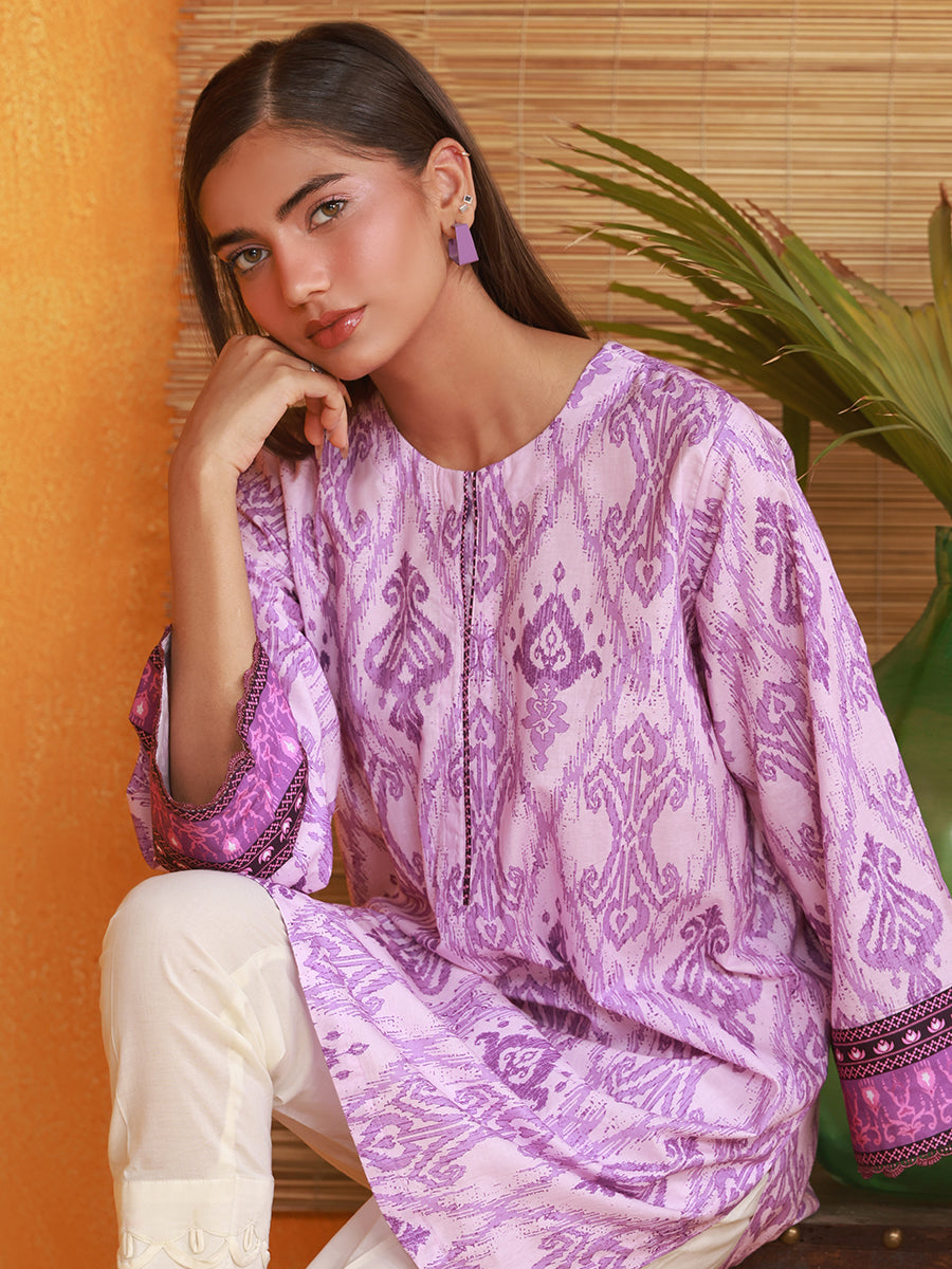 Salitex Women Printed Cambric 1 Piece Shirt WRTKBA24AL19 - Summer Collection