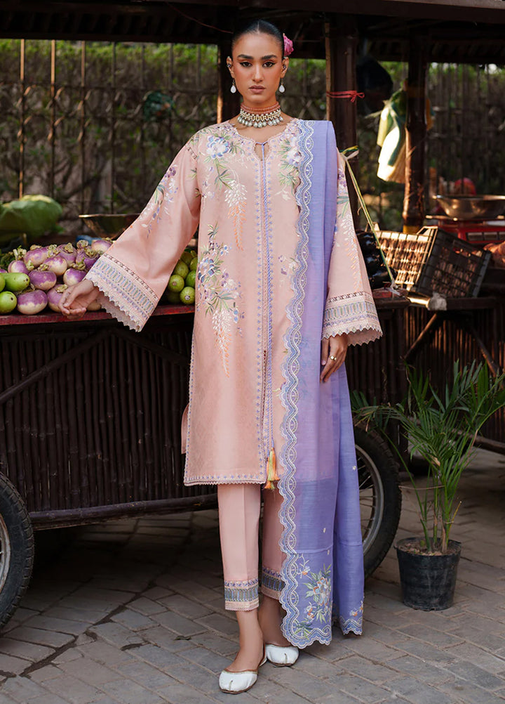 Suroor by Bin Ilyas RTW Embroidered Jacquard Lawn 3 Piece Suit BI26PSL 241A - Festive Collection