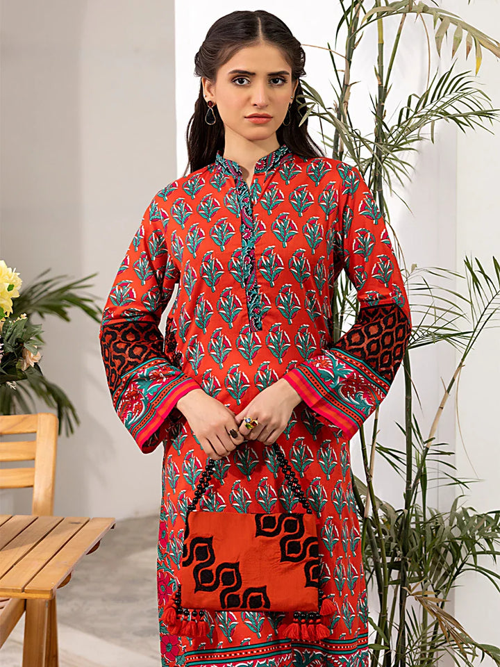 Salitex Women Printed Cross Hatch 2 Piece Suit SPL2PEC036 - Summer Collection