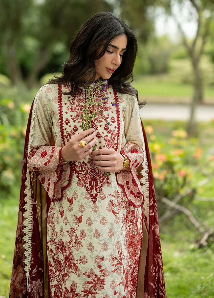 Zainab Chottani Unstitched Embroidered Lawn 3 Piece Suit ZC26ULE Laine 16 - Eid Collection