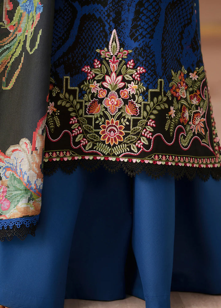 JoJo by Bin Ilyas Unstitched Embroidered Lawn 3 Piece Suit BI26UJJ D-83B - Summer Collection