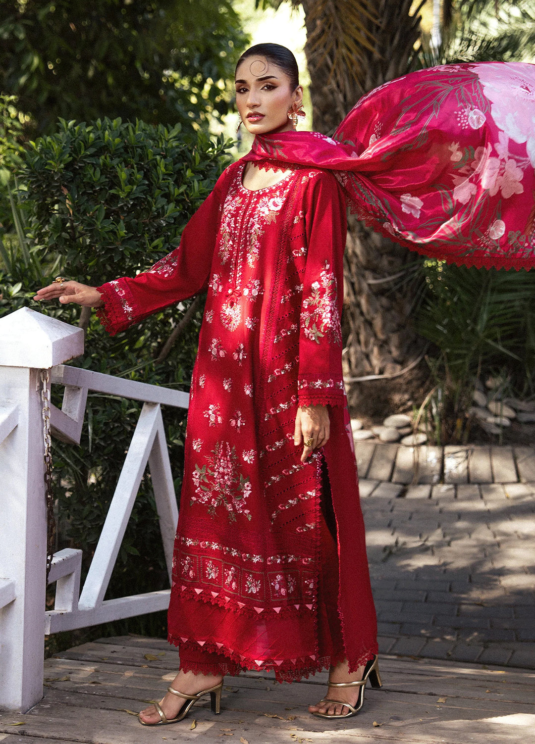 Raum by Sarb Unstitched Embroidered Lawn 3 Piece Suit RS26ULL RLL-06 - Eid Collection