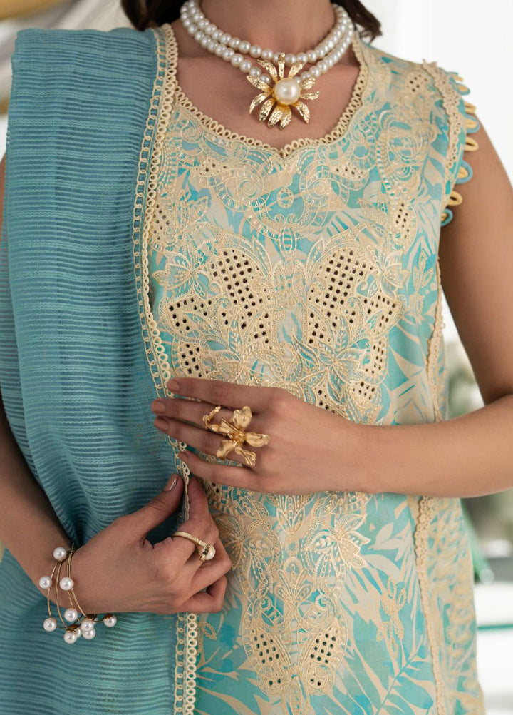 Carnation by Rang Rasiya Unstitched Embroidered Lawn 3 Piece Suit RR26UCL D7 ISLA - Eid Collection