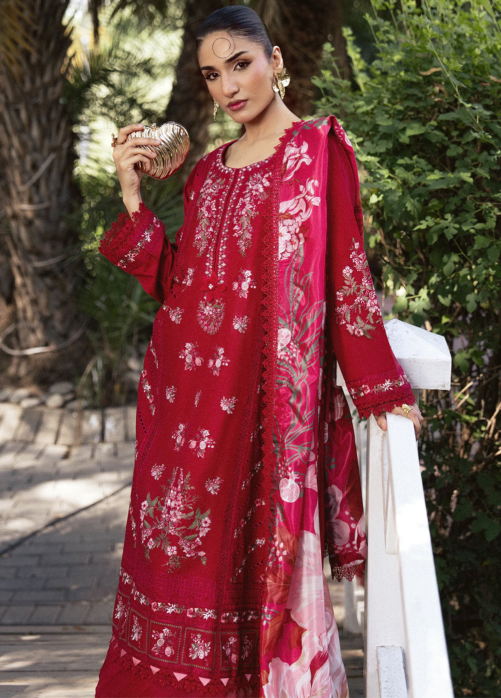Raum by Sarb Unstitched Embroidered Lawn 3 Piece Suit RS26ULL RLL-06 - Eid Collection