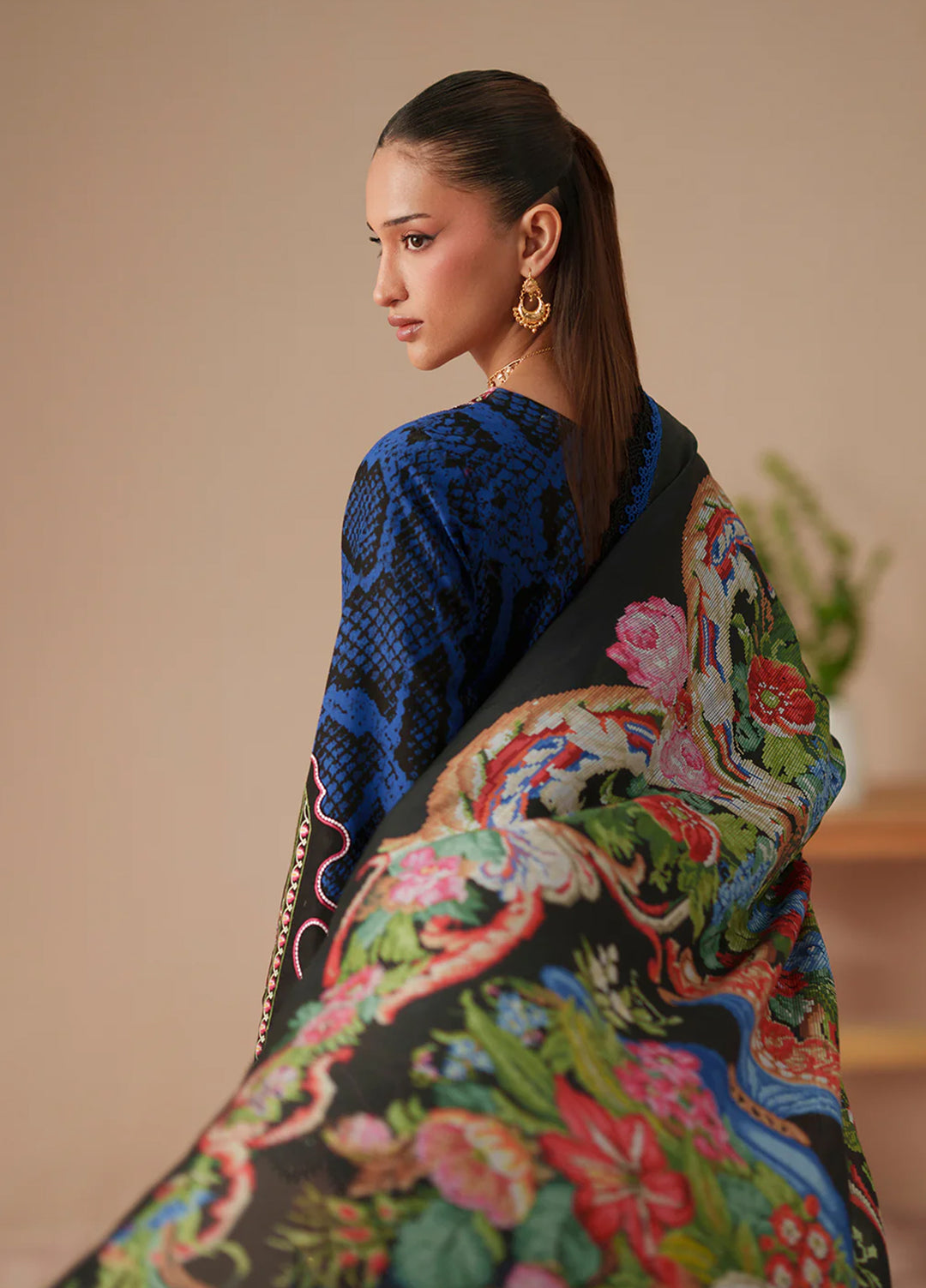JoJo by Bin Ilyas Unstitched Embroidered Lawn 3 Piece Suit BI26UJJ D-83B - Summer Collection