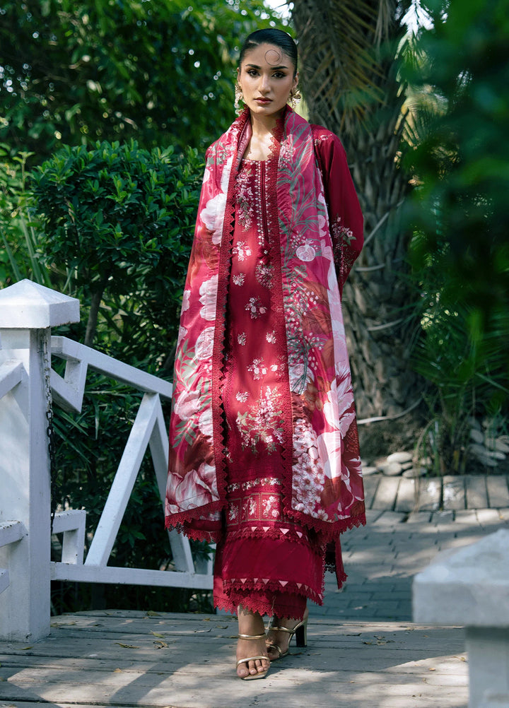 Raum by Sarb Unstitched Embroidered Lawn 3 Piece Suit RS26ULL RLL-06 - Eid Collection