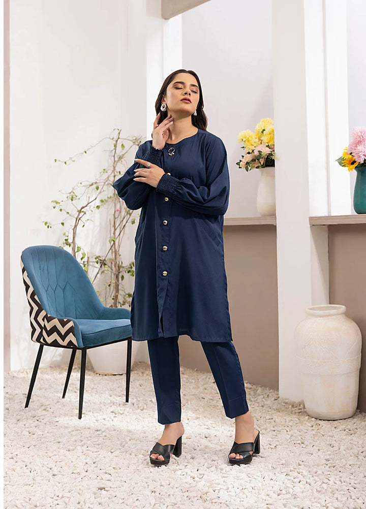 Salitex Women Embroidered Cotton 2 Piece Suit CPS25LFT015 - Summer Collection