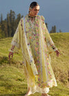 Kashmee Legacy by Elan Unstitched Embroidered Slub Lawn 3 Piece Suit EL26ULKL Neelune EL26-05A - Festive Collection