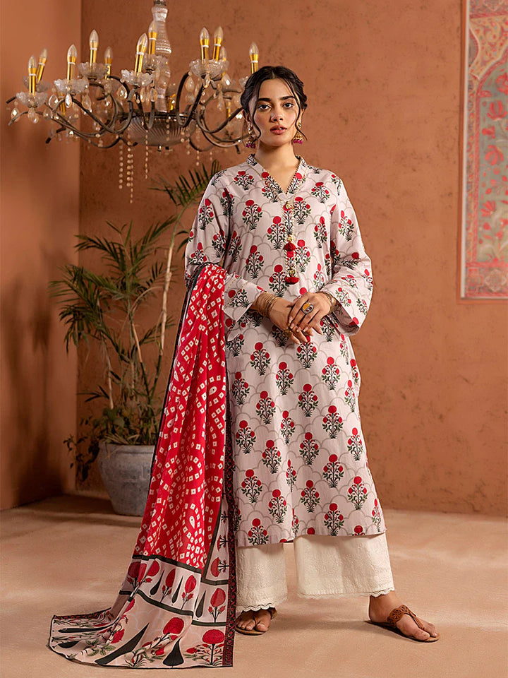 Salitex Women Printed Cambric 1 Piece Shirt SPL2PBE026-A - Summer Collection