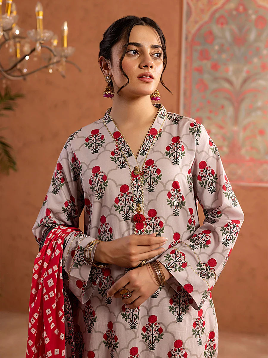 Salitex Women Printed Cambric 1 Piece Shirt SPL2PBE026-A - Summer Collection