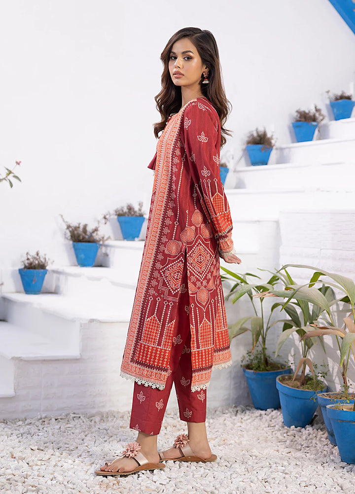 Salitex Women Printed Cambric 2 Piece Suit SPW6AP011 - Summer Collection